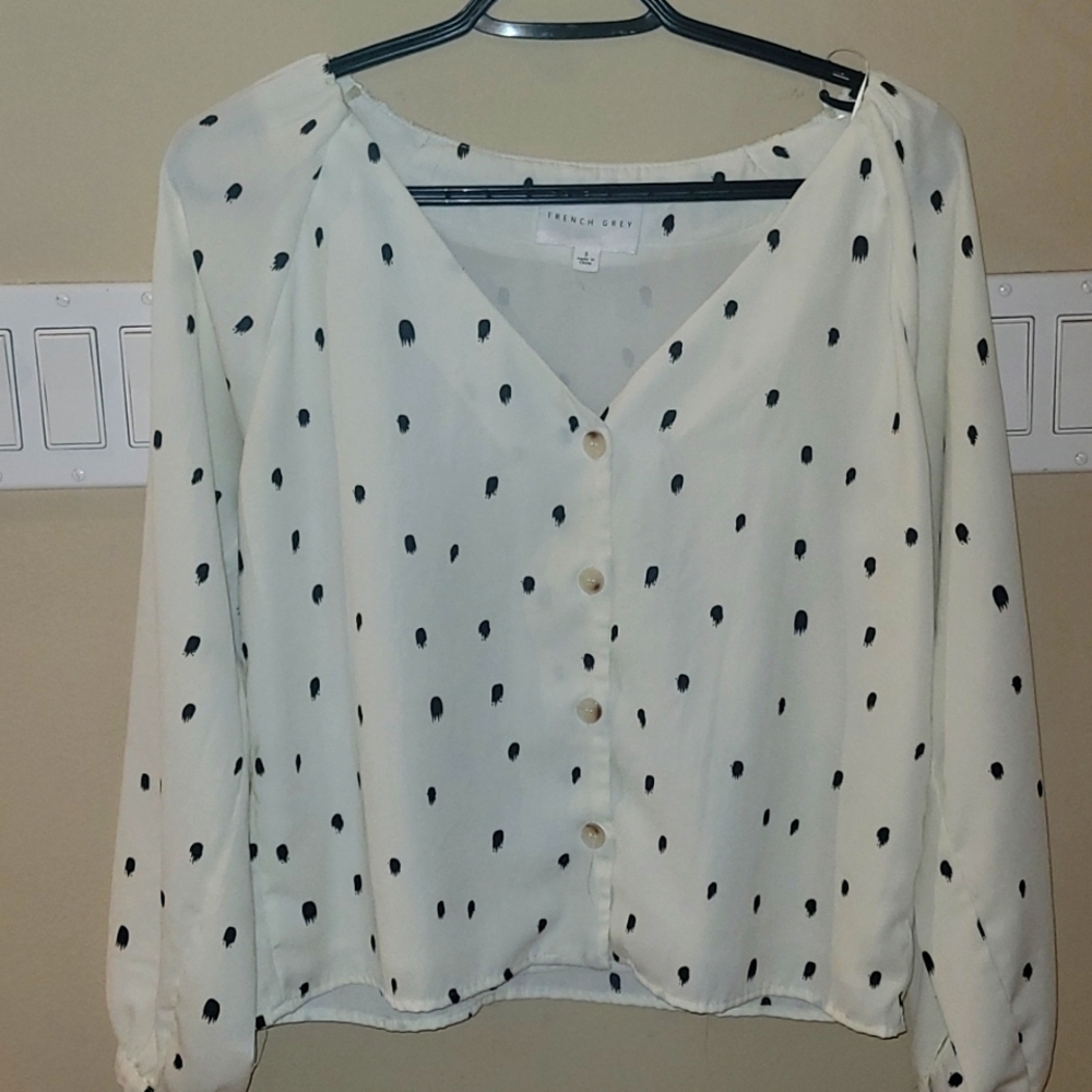 blusa talla S, brand french grey
